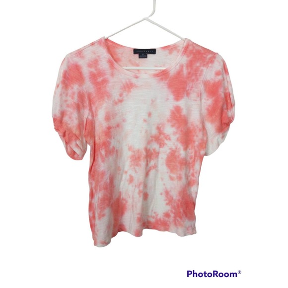Sanctuary Twist Cap Sleeve Tie-Dye Top - Picture 2 of 6